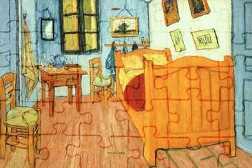 he Bedroom at Arles 1887 Van Gogh jigsaw puzzle