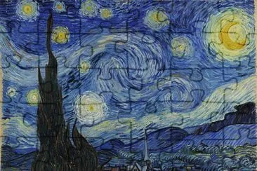 Starry Night 1889 Van Gogh jigsaw puzzle