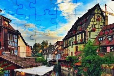 Colmar -France jigsaw puzzle