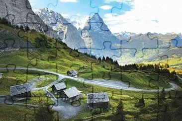 grosse scheidegg jigsaw puzzle