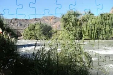 Valle Grande. Mendoza. Argentina jigsaw puzzle