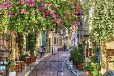 Plaka-Atenas jigsaw puzzle