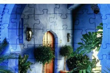 Entrada a casa jigsaw puzzle