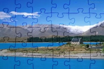 Lago Tekapo, Nova ZelÃ¢ndia jigsaw puzzle