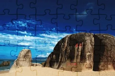 tianyahaijiao rock jigsaw puzzle