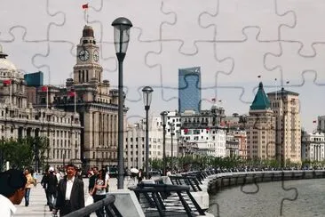 shanghai bund jigsaw puzzle