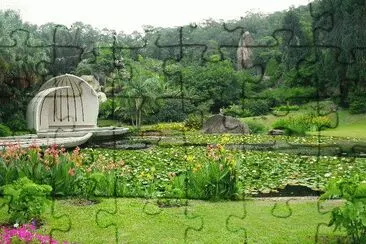 פאזל של botanical garden