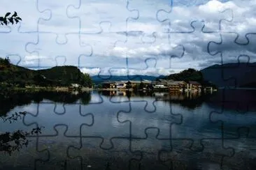 lago lugu jigsaw puzzle