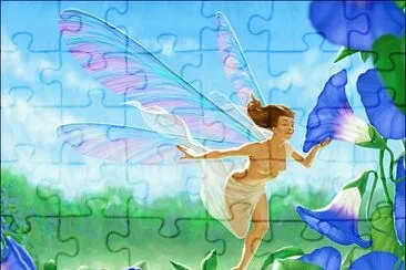 Fadas, duendes e ninfas. jigsaw puzzle