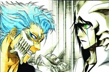 Grimmjow e Ulquiorra - Bleach