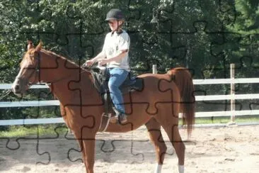 horses, dogs jigsaw puzzle