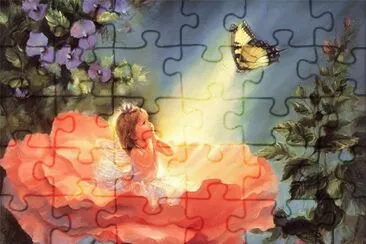 Fadas, bruxas e ninfas. jigsaw puzzle