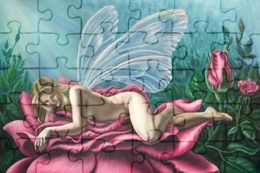 Fadas, bruxas e ninfas. jigsaw puzzle