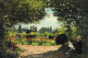 פאזל של Claude Monet 1840-1926