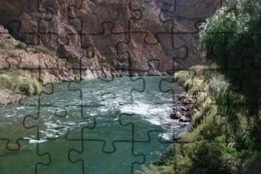 RÃ­o Atuel. Mendoza. Argentina jigsaw puzzle