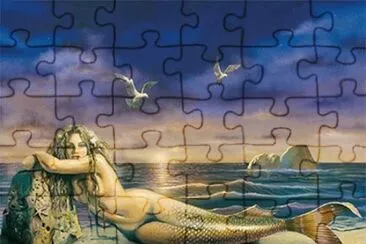 Fadas, bruxas e ninfas. jigsaw puzzle