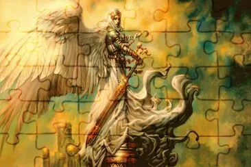 Fadas, bruxas e ninfas. jigsaw puzzle