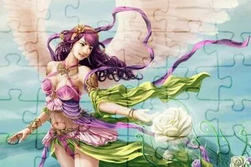 Fadas, bruxas e ninfas. jigsaw puzzle