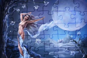 Fadas, duendes e ninfas. jigsaw puzzle