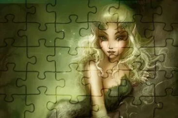 Fadas, duendes e ninfas. jigsaw puzzle