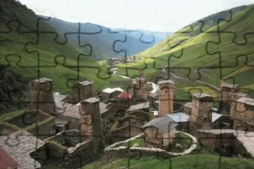 ushguli jigsaw puzzle