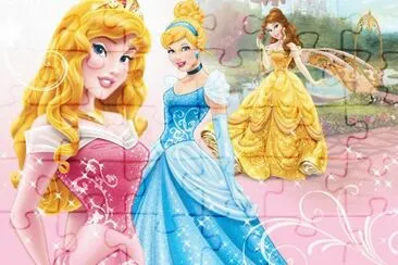 פאזל של Aurora Cinderella Belle