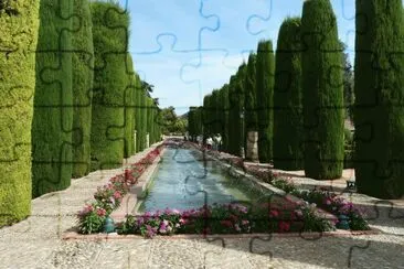 gardens Cordoba, Spain jigsaw puzzle