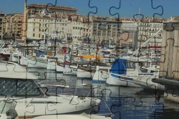 פאזל של marseille et son port