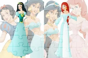 פאזל של SnowWhite Jasmine Ariel