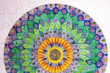 mandala jigsaw puzzle