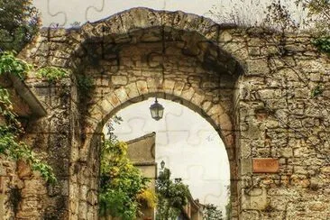 Entrada a una villa(Francia)