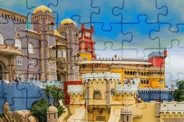 Palacio da Pena-Sintra(Portugal) jigsaw puzzle