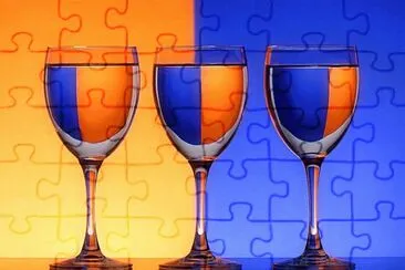 Oker and Blue jigsaw puzzle