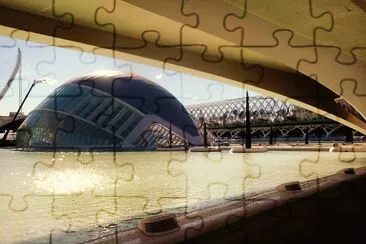 ciudad artes y ciencias jigsaw puzzle