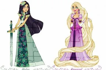 Mulan Rapunzel