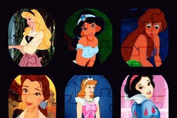 Aurora Jasmine Ariel Belle Cinderella SnowWhite