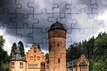 Castillo de Mespelbrunn-Alemania jigsaw puzzle