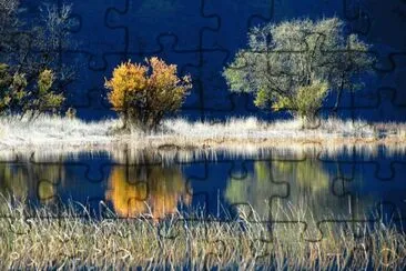 Lago Falkner. NeuquÃ©n. Argentina jigsaw puzzle