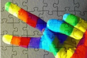 multicolor jigsaw puzzle