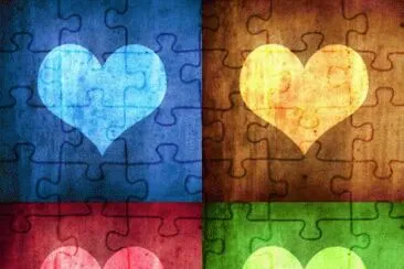 corazon colores jigsaw puzzle