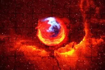 firefox in space