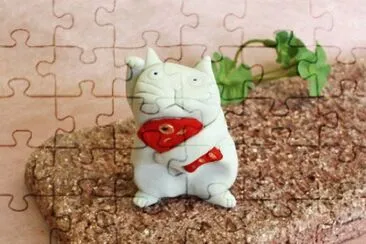 פאזל של Kitty Sculpture