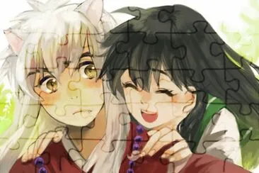 פאזל של Inuyasha y Kagome