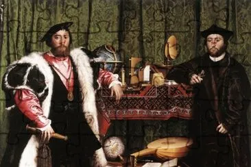 tor: Hans Holbein, o Jovem  Data: 1533 jigsaw puzzle