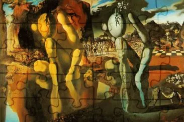 Autor: Salvador DalÃ­  Data: 1937 jigsaw puzzle