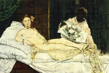 Autor: Ã‰douard Manet  Data: 1863 jigsaw puzzle