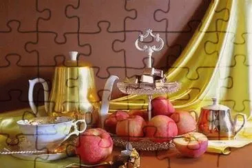 Golden Harmony-Still Life Art