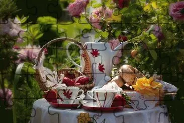 Morning Garden Tea