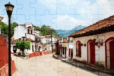 Pueblo mÃ¡gico, MÃ©xico jigsaw puzzle