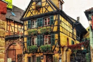 Turckheim-Francia jigsaw puzzle